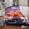 Grand Theft Auto Customize Your Name Blanket Gift Personalized Blanket Warmthful Decor Throw For Office Bedding Chair Home Decor for All Occasions