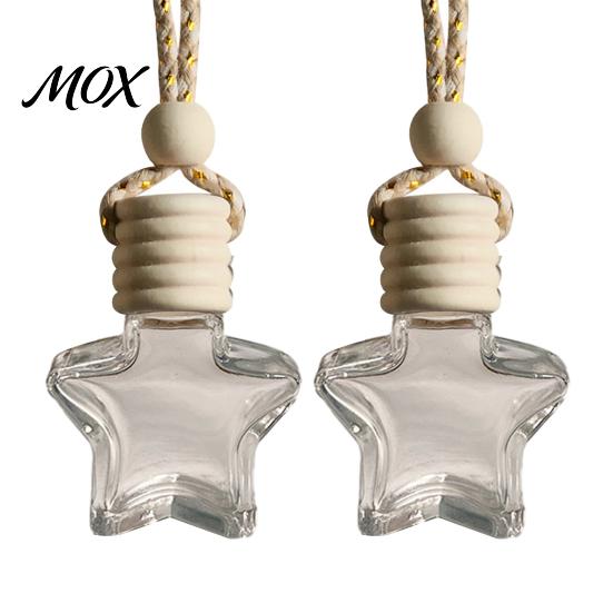 Car Air Freshener Ornament Perfume Bottle Pendant, Creative Hanging Diffuser Indoor Aromatic Decor for Vehicle, Portable Essential Oil Holder,