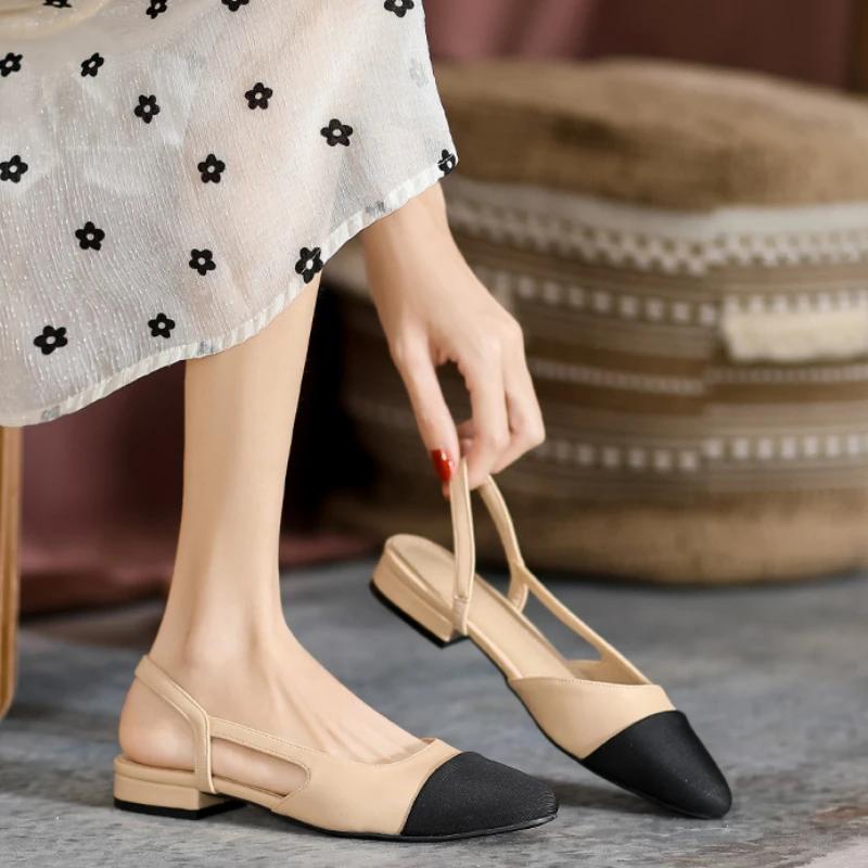 

fashion Women Shoes Dress Shoes Mid Heel Square Head Fashion Wedding Party Sandals Casual Shoes Ladies Sandalias De Mujer