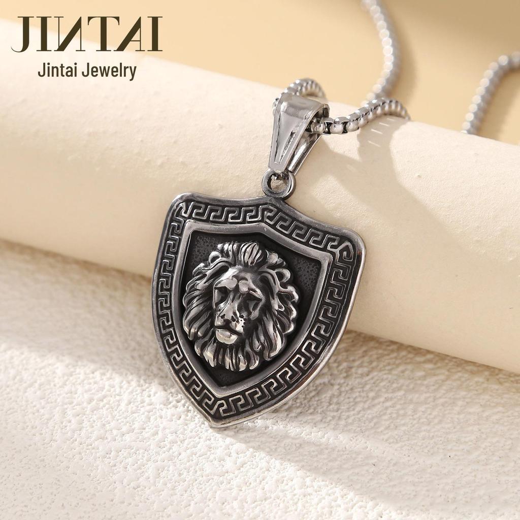 New Trendy Stainless Steel Men's Pendant - Simple, Versatile, Creative Design
