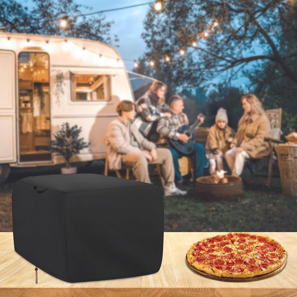 Pizza Oven Cover for Blackstone 2238 Leggero Tabletop Outdoor Pizza Oven Oven, 600D Heavy Duty Waterproof Pizza Oven Grill Accessories