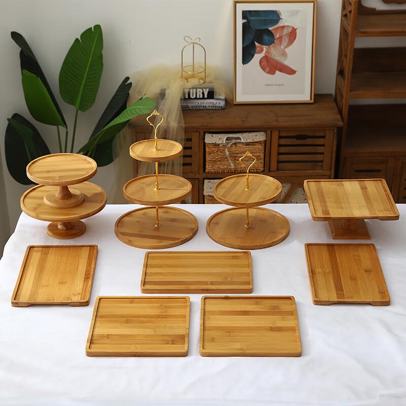 Shengjia European Forest Style Dessert Display Stand & Tray Set