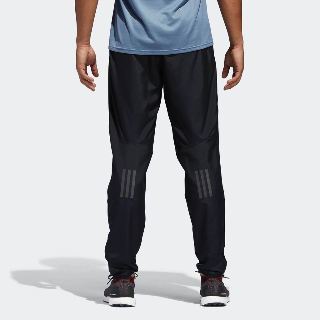 Adidas Breathable Training Running Loose Knit Sports Pants Men Bottoms Black CF9876