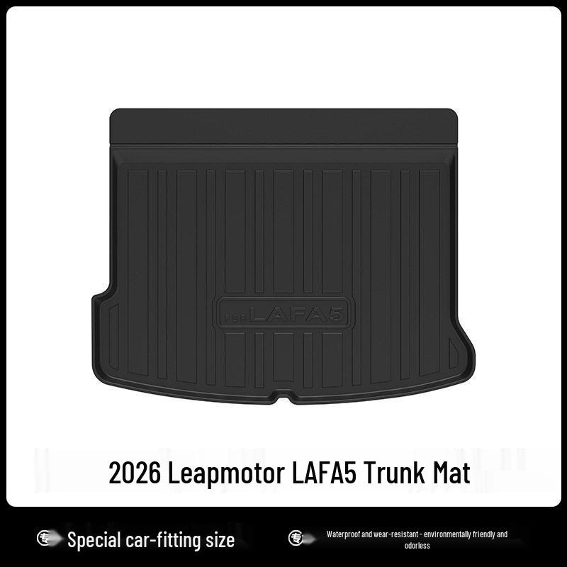 Leapmotor LAFA5 3D All-Weather Floor Mats & TPE Backrest Mats, Wear-Resistant Carbon Fiber Texture, Starry Sky Design, Suitable for 2026 Model