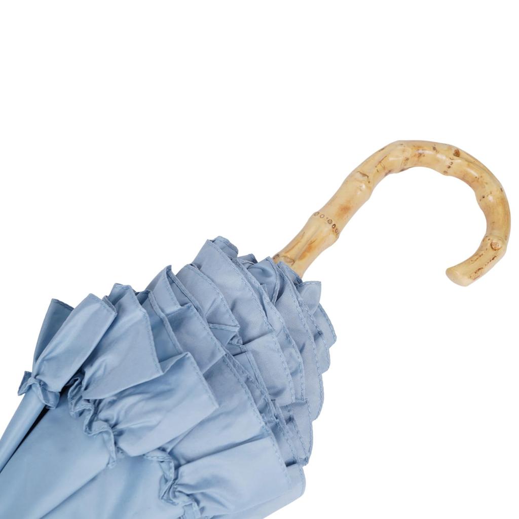 Kamio Japan SWEETIE FACTORY PT Full Blackout Deep Long Umbrella OW 204589 55/Frill - Women's