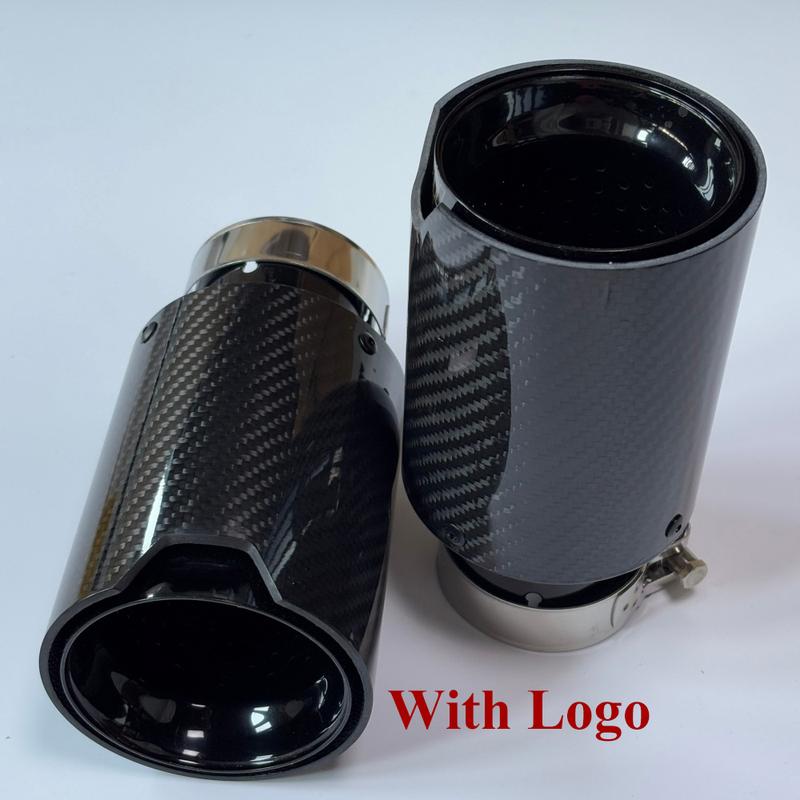 1 Pcs Carbon Exhaust Pipe Muffler