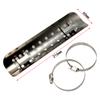 Universal for Harley Custom Chopper Cruiser Road King Softail Motorsykkel Eksosrør Modifikasjon Varmeskjold Anti-skallingsdeksel