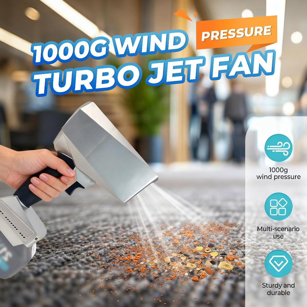 1000W Brushless Jet Blower 64mm Violent Turbo Fan Wireless Handheld Air Blower for Makita Battery 18V (No Battery)