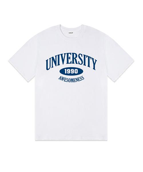 RANDOMOFF 1990University T-Shirt Short Sleeve T-Shirt [4 Colors] (Type B)