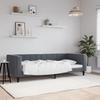 VidaXL Daybed Without Mattress Dark Grey 90x200 Cm Velvet 354009