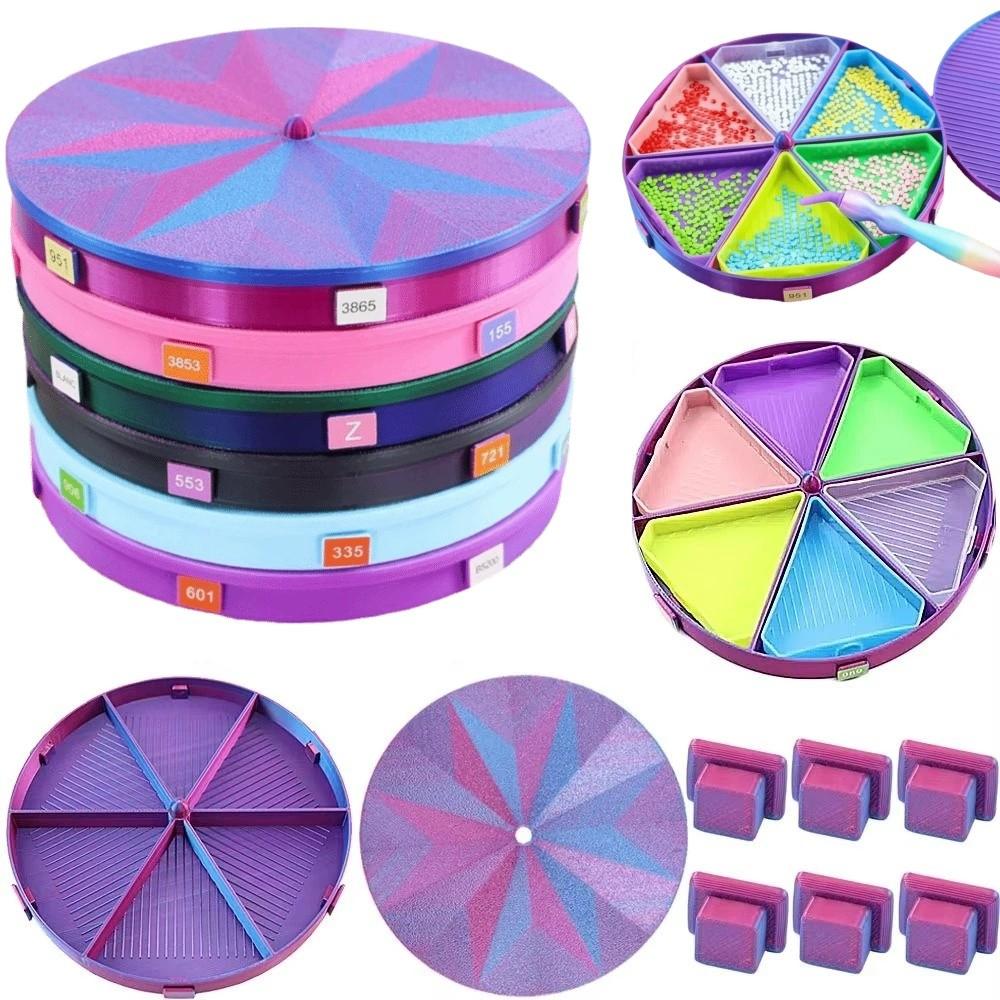with Lid Rhinestone Sorting Tray Multi-Color Beads Tray Organizer Art