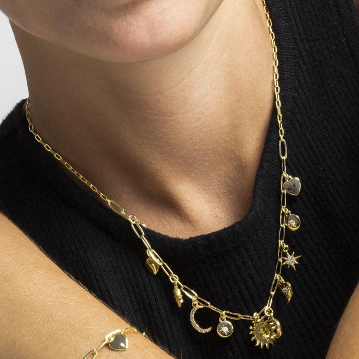 Collier - Luxenter - Nafir - Or jaune 18k - 42 cm + 3 cm d'extension - Femme
