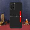Switzerland Swiss Flag Case For Oppo A80 A60 A40 A78 A98 A58 A38 A18 A54 A74 A94 A96 A76 A16 A15 A17 A57 A5 A6 Pro
