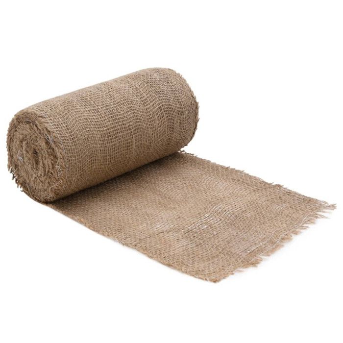 Rouleau de Jute - vidaXL - 0,25x100 m - 100% Naturel - Décoration Mariage - Artisanat Intérieur