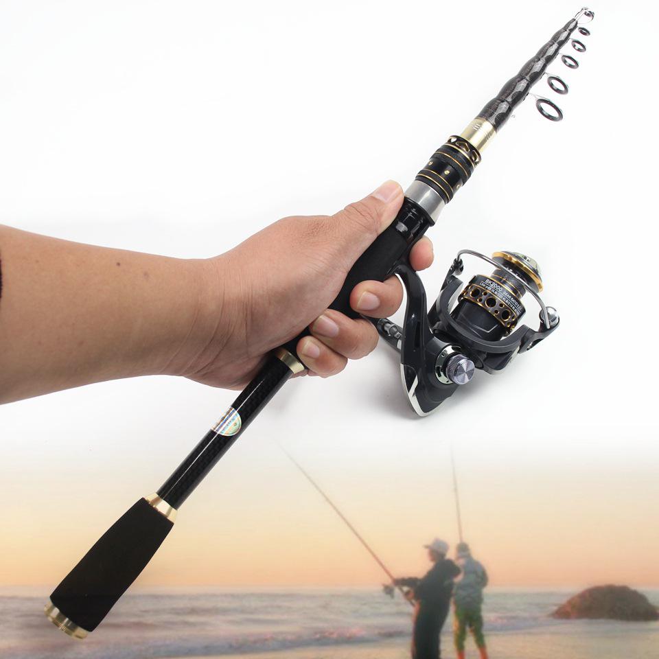 2.1m Carbon Fiber Ultra-Light Sea Fishing Rod - High-Strength, Portable, Hard Rod for Travel