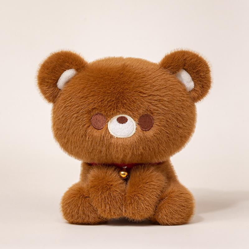 Cartoon Cute Puppy Rabbit Table Companion Doll Small Ornaments Doll Plush Toy Companion Doll Decorations