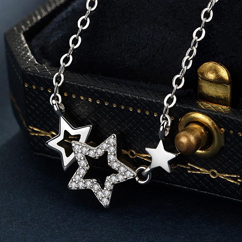 Lindon Damen-Halskette mit Zirkon-Anhänger aus Kupferlegierung, für Damen, Party-Geschenke, modisches Geschenk