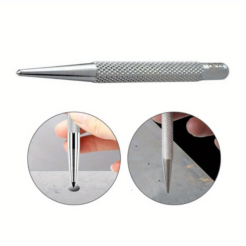 3pcs Knurled Centre Punch Spot Dot Center Center Punches 94mm Drilling Metal Hardened Tool