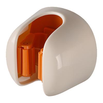 Support de Balai Mural Sans Perçage Fixation Sécurisée Anti-Chute Porte-Balai pour Salle de Bain