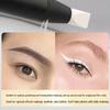 Waterproof White Eyebrow Pencil with Embroidery Positioning, Frame Setting, Non-Fading, and Smudge-Free White Eyeliner.
