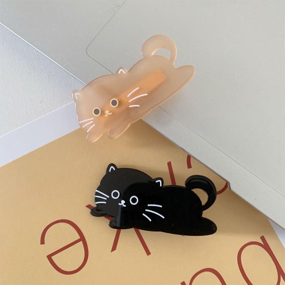Pet Acetic Acid Hair Clip Colorful Cat Duckbill Clip Sweet Cat Hair Clip Daily