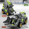 One-Key Transforming Bugatti Pull-Back Car Robot Toy