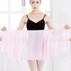 1 Stück Damen Chiffon Ballett Trikot Wickelschal Rock Tanzkleid 4 Farben
