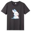 Summer New Short-sleeved T-shirt Female Cotton Loose Korean Ins Women's Cartoon Printing Half-sleeved Blouse