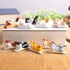 5pcs Ceramic Dog Chopstick Rack Knife Spoon Chopstick Holder Pen Rest Pillow Kitchen Tabelware Table Decor
