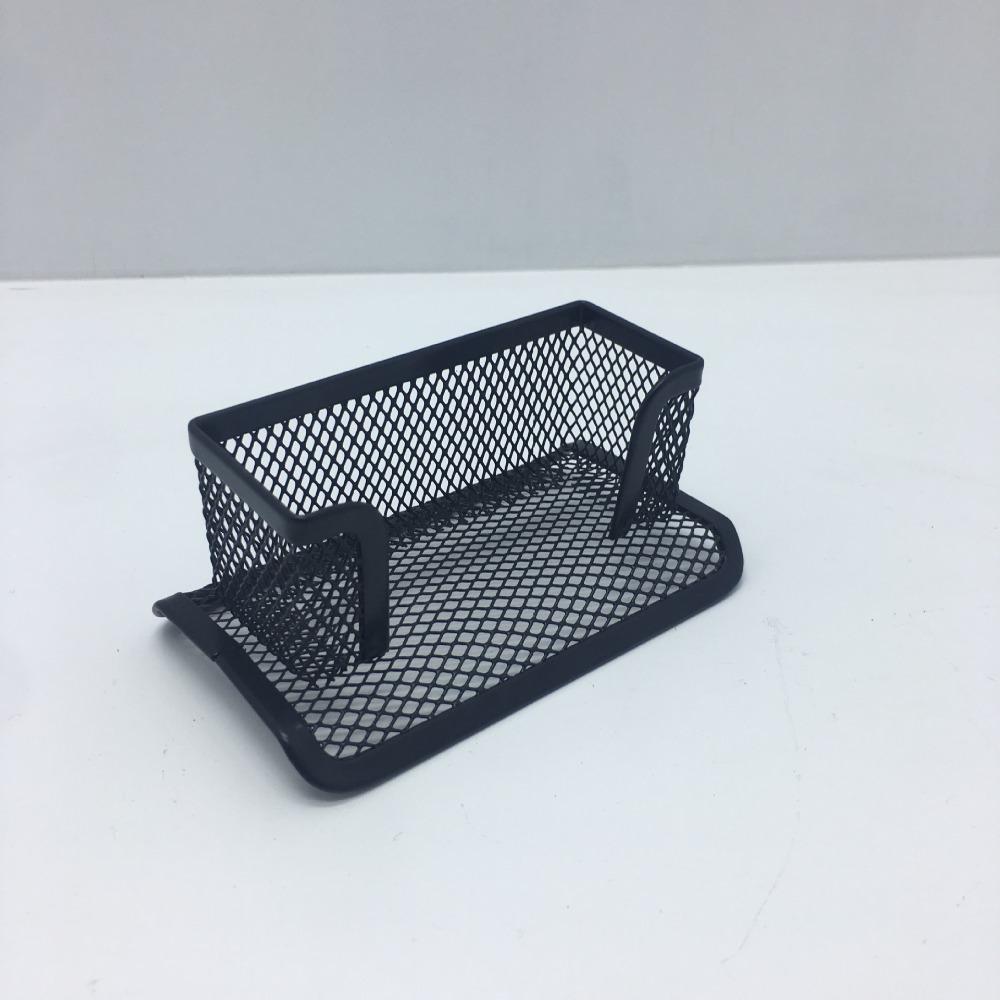 Metal Mesh Business Card Display Stand Display Bracket Name Card Display Holder  Countertop