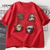 Funny Cute Coffee Cat Tshirt for Women Men Fashion  Loose Short Sleeve T-shirt Mocha Latte Cat Humor Cat Lover T Shirt