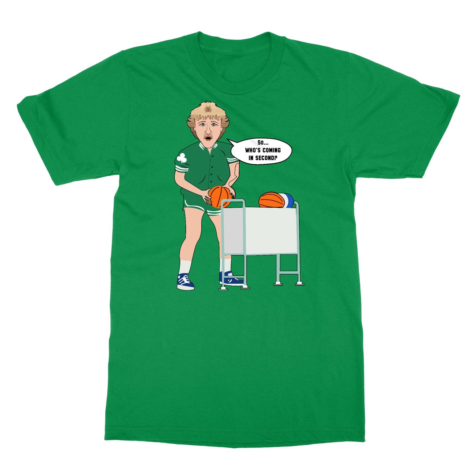 Boston Celtics Larry Bird 3 Point Contest Basketball Unisex T-shirt M