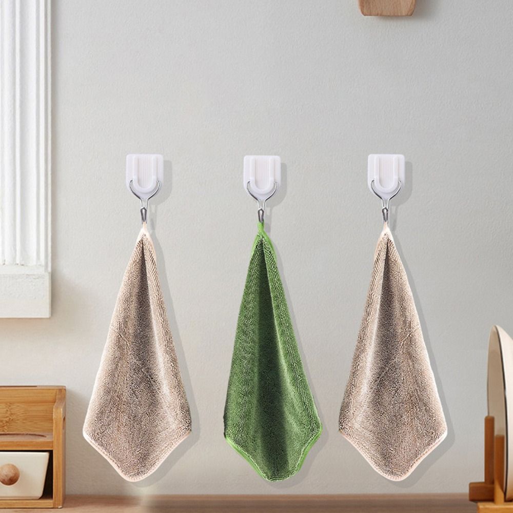 1/2PCS Wiping Rags Kitchen Cleaning Cloths Scouring Pad Cleaning Towel  Household Kitchen