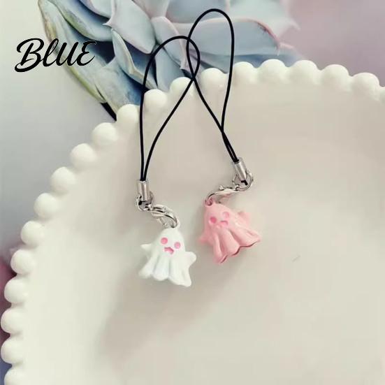 Keychain Pendant Cartoon Ghost Shape Halloween Party Fun Phone