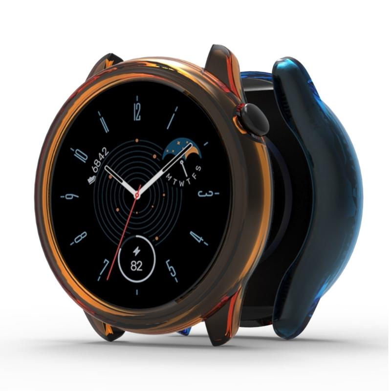 תואם לשעון חכם GTR מיני מגן פגוש מגן קל משקל בית מגן TPU רך כיסוי עמיד לזעזועים