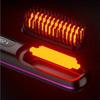 Go Brush Pro Portable Hair Straightener Brush, Ionic Straightening Brush for All Hair Types, Fast Styling, Anti-Scald Design, Travel-Friendly