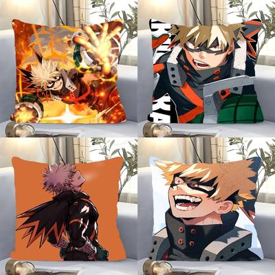 Animation B-Bakugou K-Katsuki Pillow Case Square Pillow Bedroom Sofa LeisureComfortCushion Car Living Room Home Decoration 40X40