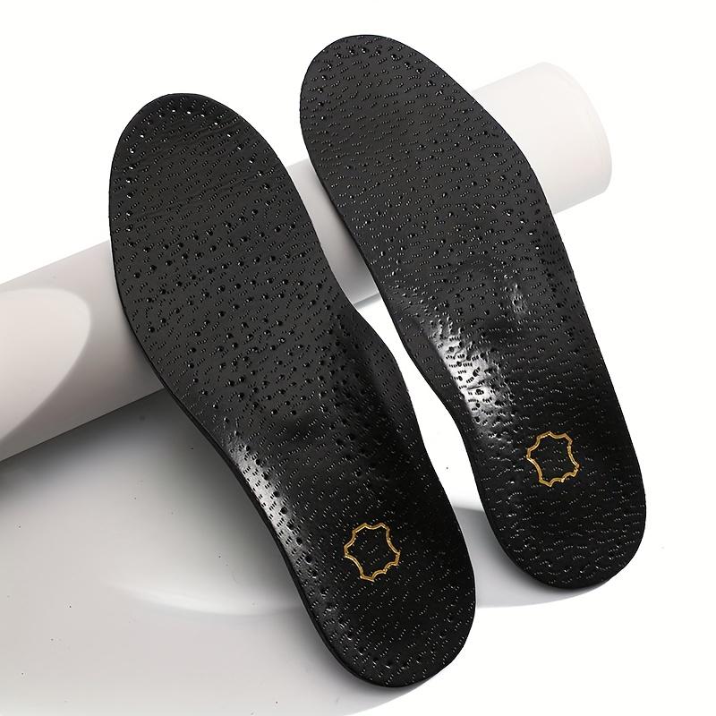 Arch Support Insoles for Men and Women - PU Orthopedic Cushioned Insoles, Flat Feet Correction Inserts for Casual & Dress Shoes