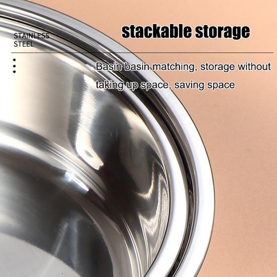 Edelstahl Kuchenformen Runde Backformen für Ofen Heißluftfritteuse Schnellkochtopf Stapelbare Mehrzweck-Backformen für Kuchen Pizza Gedämpfte Gerichte