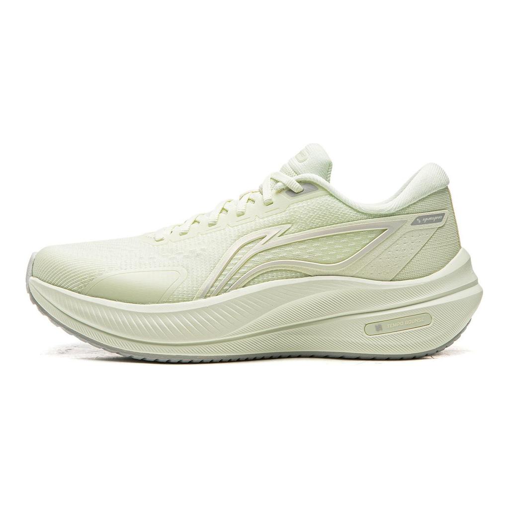 Li Ning Yueying 5 Cushioning Abrasion Resistant Low top Casual Running Shoes Women's Light Green ARHW004-9