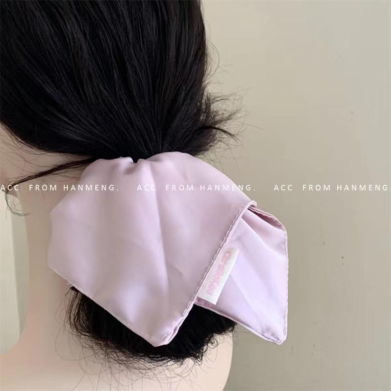 2024 Zhao Lusi Stil Quadratisches Tuch & Haarband Set - Koreanisches Windmühlendesign