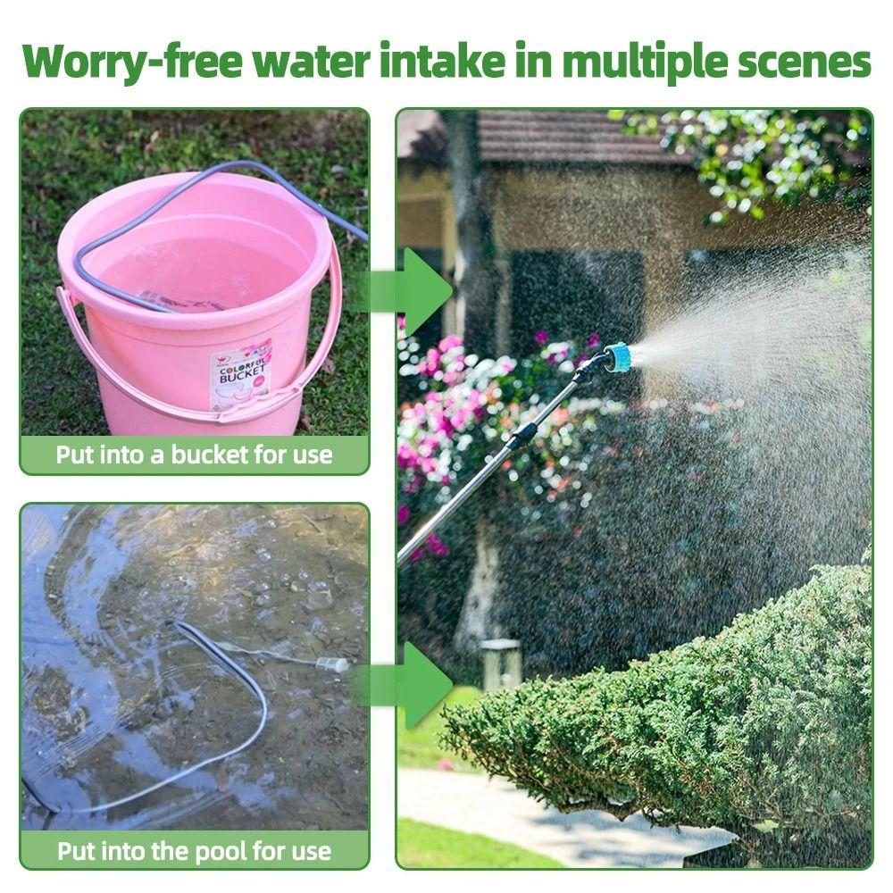 USB Garden Sprinkler Irrigation Tool High-Pressure Sprinkler Portable Garden Irrigator