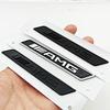 For Mercedes Benz New AMG Car Letters Badge 2pcs ABS Fender Side Emblem Sticker For AMG W204 W124 W201 W202 W212 W220 Accessorie