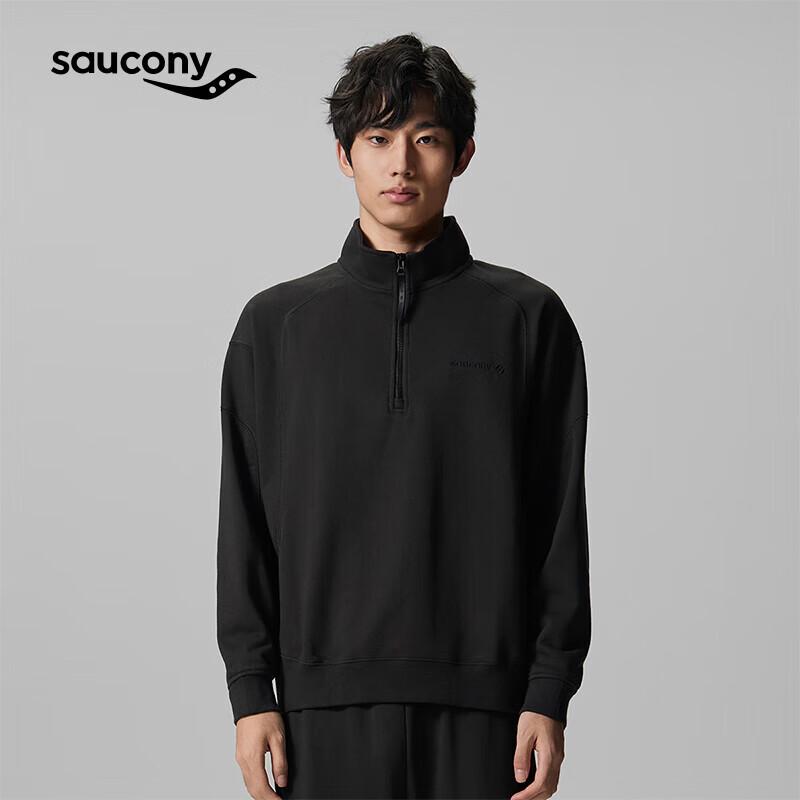 Saucony Loose Knit Half-Zip Sweatshirt 38 9500₽