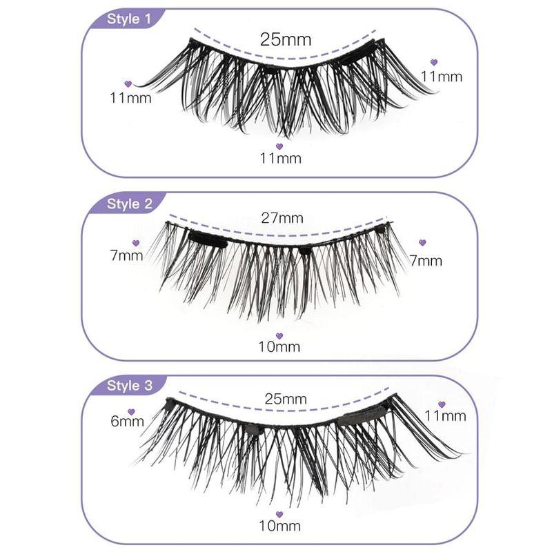 Lashie - Curl Magnetic Glue-free Multipack False Eyelashes
