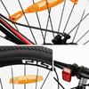 Durability Bicycles Wheel Reflectors For Enhances Night Safety Easy Installation On Mountain And City Bikes
