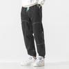 S-8XL Loose Bundle Feet Men's Fashion Brand Nine-point Spring and Autumn Pants Jeans Plus Size