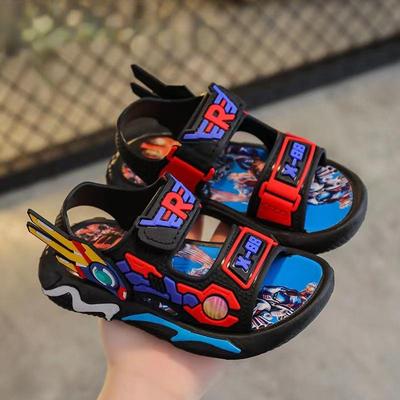 Boys' Sandals New Summer  Wear-resistant Little Boys Beach Shoes Large Children's Shoes Beach Shoes
