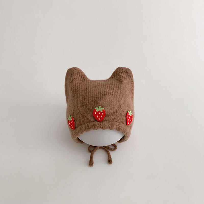 

Autumn Winter Baby Hat Cute Men Women S Knit Wool Cap Princess Hat Breathable For Infants And Toddlers
