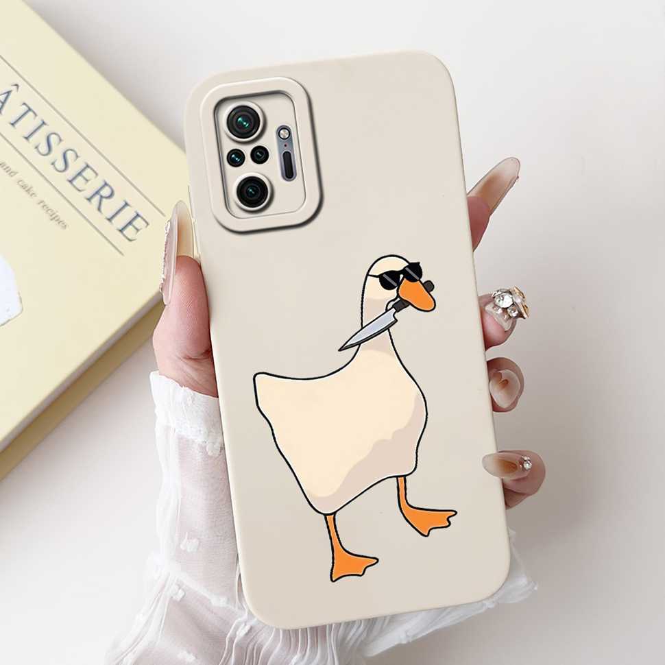 For Xiaomi Redmi Note 10 Pro 4G 6.67" Case Cherry Fashion Girl Soft Silicone TPU Cover For Redmi Note 10Pro 4G M2101K6G Shell
